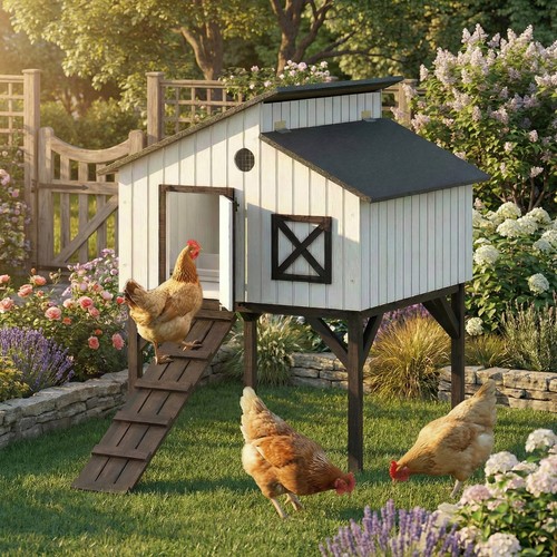Chicken coop hen house - coop,